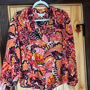 Alex & Lili floral top large